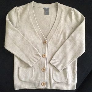 Ann Taylor wool/cashmere Classic Sweater w/pockets